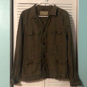 Men's Lucky Brand linen jacket